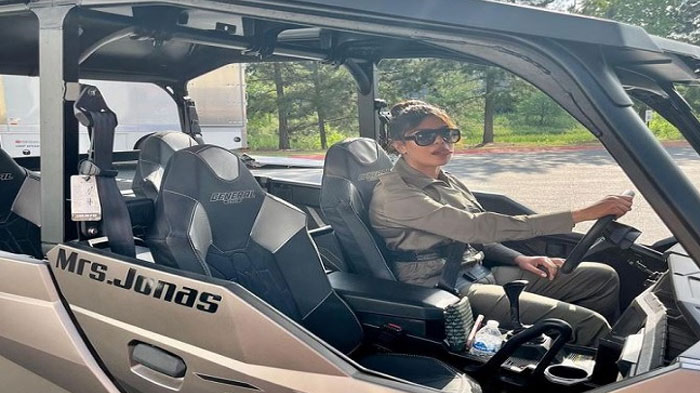 Nick Jonas gifted Priyanka Chopra Jonas an all-terrain vehicle with 'Mrs. Jonas' written on it