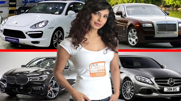 Priyanka Chopra has an enviable collection of cars