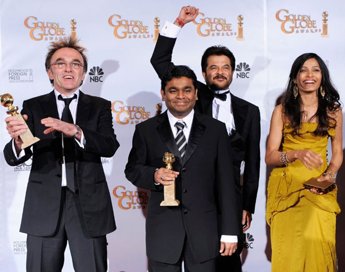 Slumdog Millionaire won a Golden Globe and two Academy Awards (a first for an Asian).