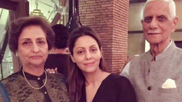 gauri khan father and Mother