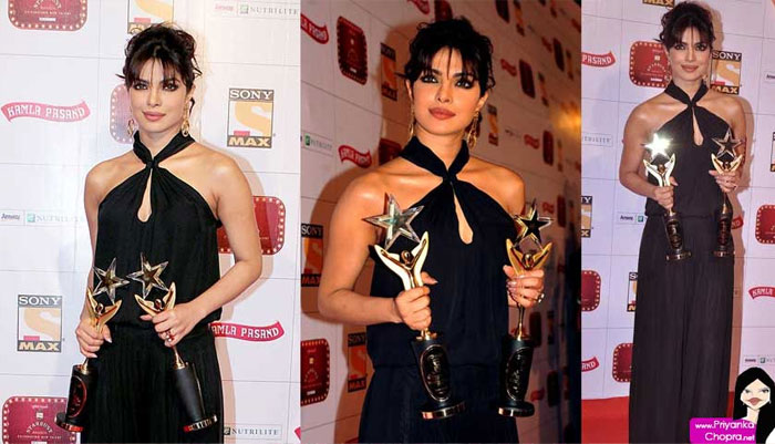 priyanka chopra Won Stardust Award for Actor of the Year